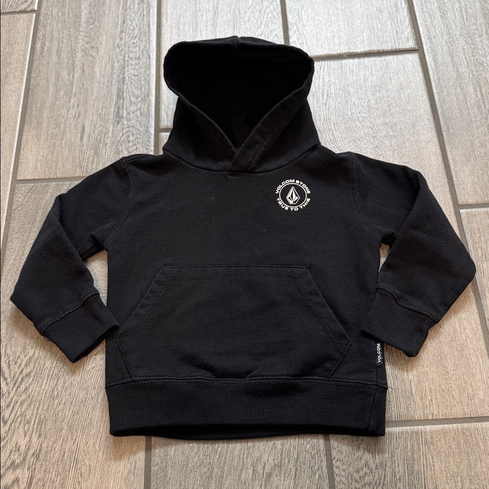 Volcom Toddler 2T Black Hoodie - Picture 2 of 7